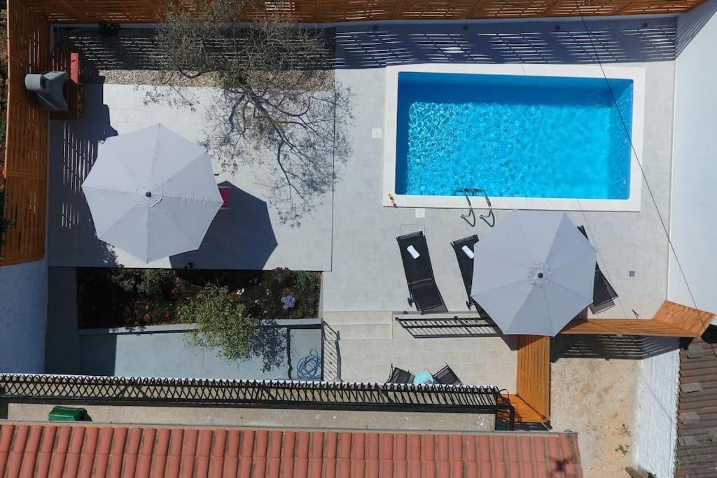 Luxury Apartment Petra With Private Pool Zadar Exterior foto